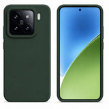 Xiaomi 15 Silicone Pro Silikon Hülle in Tannengrün – Produktansicht