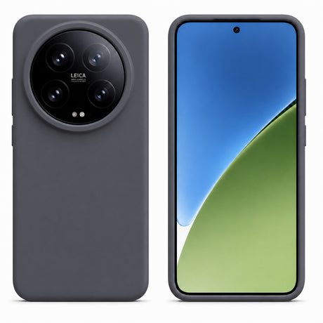 Xiaomi 15 Ultra Silicone Pro Silikon Hülle in Anthrazit – Produktansicht