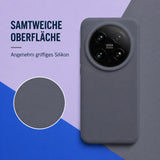 Xiaomi 15 Ultra Silicone Pro Silikon Hülle Anthrazit – Detailansicht 1