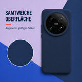 Xiaomi 15 Ultra Silicone Pro Silikon Hülle Marineblau – Detailansicht 1
