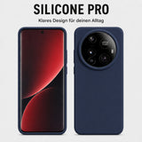 Xiaomi 15 Ultra Silicone Pro Silikon Hülle Marineblau – Detailansicht 5