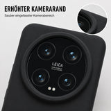 Xiaomi 15 Ultra Silicone Pro Silikon Hülle Schwarz – Detailansicht 2