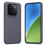 Xiaomi 15T Silicone Pro Silikon Hülle in Anthrazit – Produktansicht