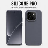 Xiaomi 15T Silicone Pro Silikon Hülle Anthrazit – Detailansicht 5