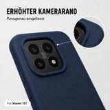 Xiaomi 15T Silicone Pro Silikon Hülle Marineblau – Detailansicht 2