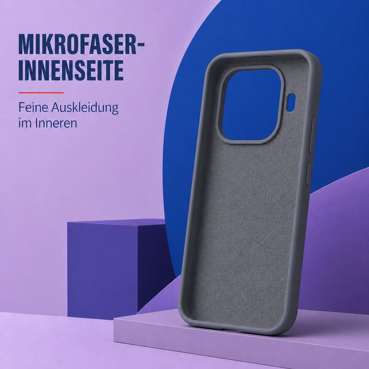 Xiaomi 15T Pro Silicone Pro Silikon Hülle Anthrazit – Detailansicht 4
