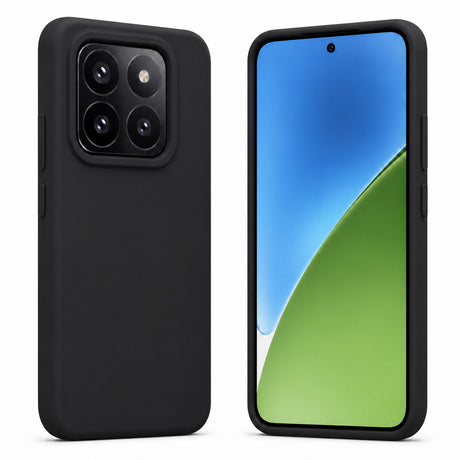 Xiaomi 15T Silicone Pro Silikon Hülle in Schwarz – Produktansicht