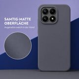 Xiaomi 17 Silicone Pro Silikon Hülle Anthrazit – Detailansicht 1