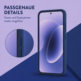 Xiaomi 17 Silicone Pro Silikon Hülle Marineblau – Detailansicht 3