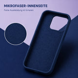 Xiaomi 17 Silicone Pro Silikon Hülle Marineblau – Detailansicht 4