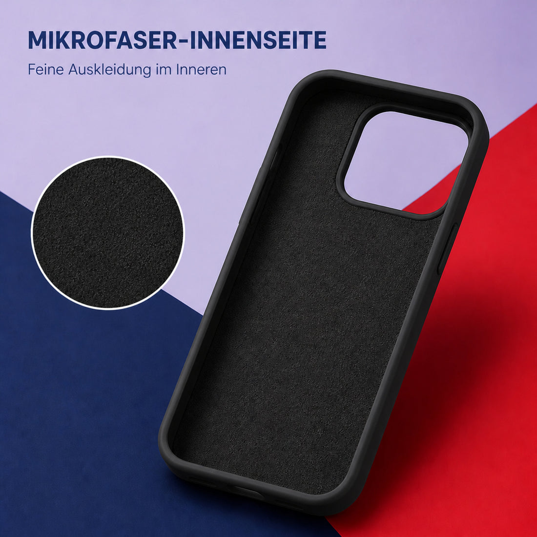 Feine Mikrofaser-Innenseite