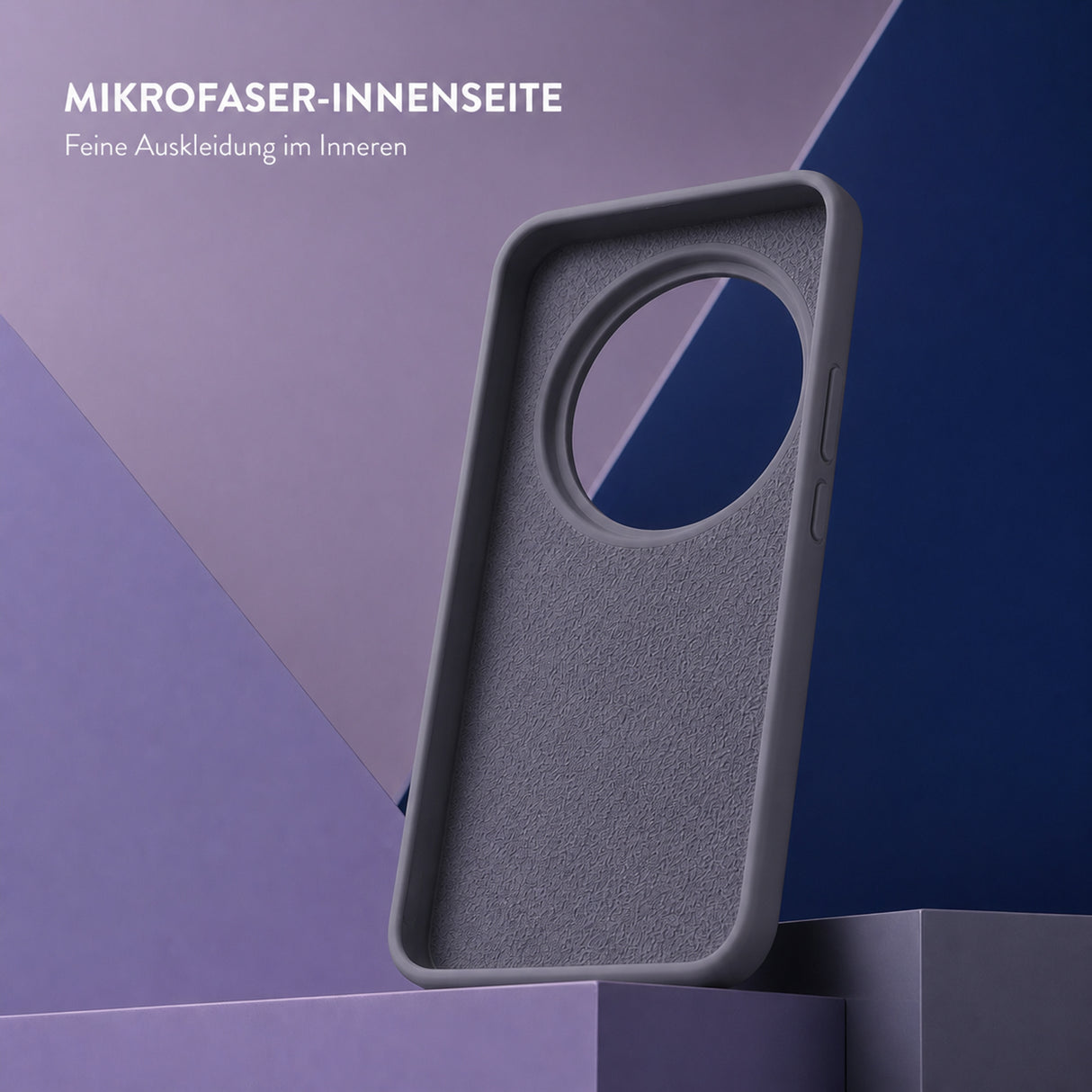 Xiaomi 17 Ultra Silicone Pro Silikon Hülle Anthrazit – Detailansicht 4