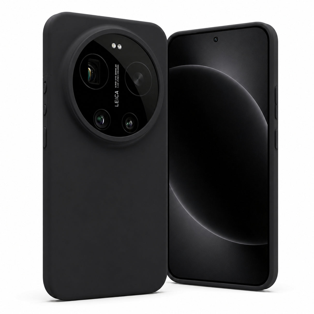 Xiaomi 17 Ultra Silicone Pro Silikon Hülle in Schwarz – Produktansicht