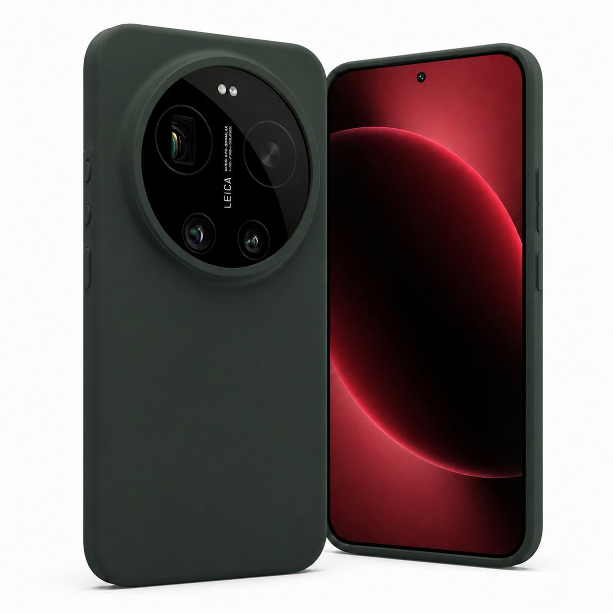 Xiaomi 17 Ultra Silicone Pro Silikon Hülle in Tannengrün – Produktansicht