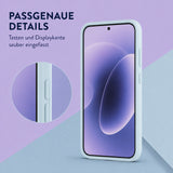 Xiaomi 17 Silicone Pro Silikon Hülle Wolkenblau – Detailansicht 3