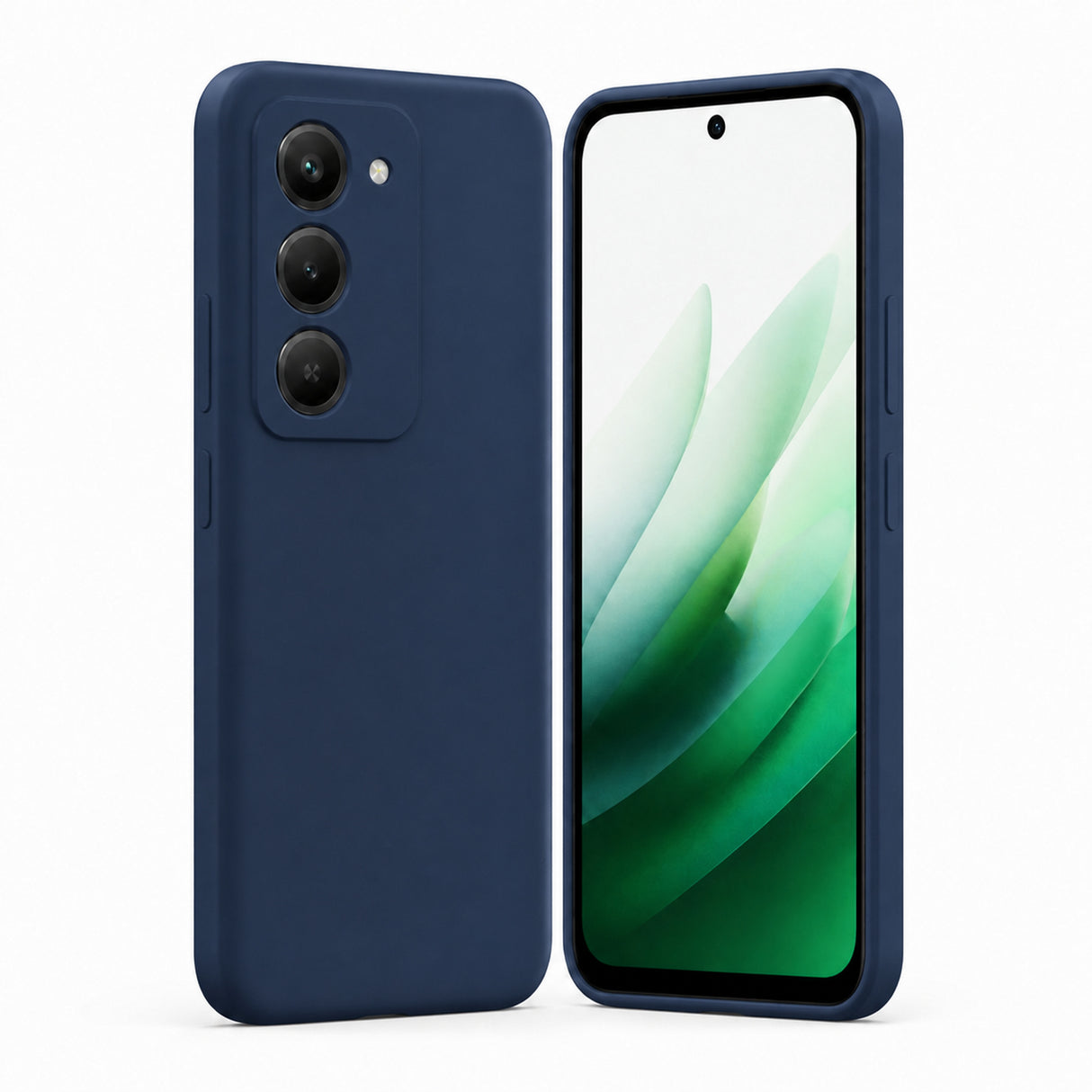 Xiaomi Redmi 15 4G / 5G Silicone Pro Silikon Hülle in Marineblau – Produktansicht