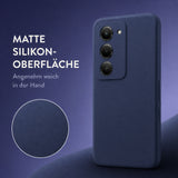 Xiaomi Redmi 15 4G / 5G Silicone Pro Silikon Hülle Marineblau – Detailansicht 1