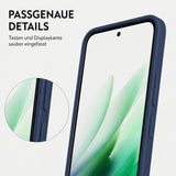 Xiaomi Redmi 15 4G / 5G Silicone Pro Silikon Hülle Marineblau – Detailansicht 3