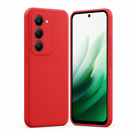 Xiaomi Redmi 15 4G / 5G Silicone Pro Silikon Hülle in Rot – Produktansicht