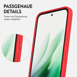 Xiaomi Redmi 15 4G / 5G Silicone Pro Silikon Hülle Rot – Detailansicht 3