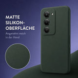 Xiaomi Redmi 15 4G / 5G Silicone Pro Silikon Hülle Tannengrün – Detailansicht 1