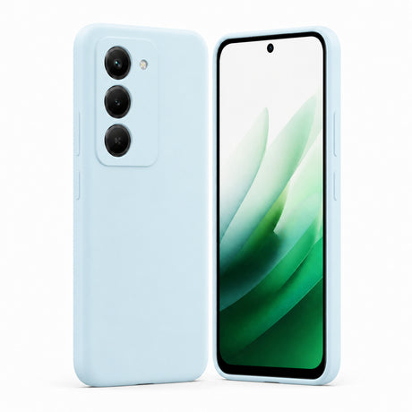 Xiaomi Redmi 15 4G / 5G Silicone Pro Silikon Hülle in Wolkenblau – Produktansicht