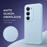 Xiaomi Redmi 15 4G / 5G Silicone Pro Silikon Hülle Wolkenblau – Detailansicht 1