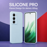Xiaomi Redmi 15 4G / 5G Silicone Pro Silikon Hülle Wolkenblau – Detailansicht 5