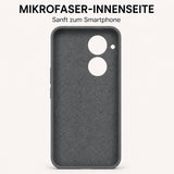 Xiaomi Redmi A5 Silicone Pro Silikon Hülle Anthrazit – Detailansicht 4