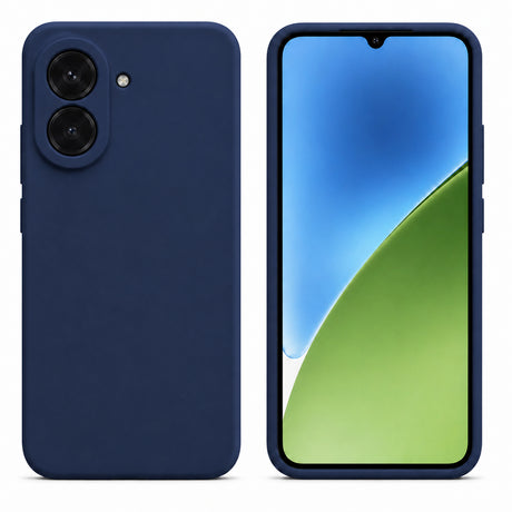 Xiaomi Redmi A5 Silicone Pro Silikon Hülle in Marineblau – Produktansicht