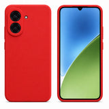 Xiaomi Redmi A5 Silicone Pro Silikon Hülle in Rot – Produktansicht