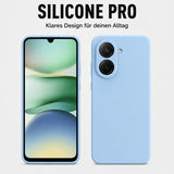 Xiaomi Redmi A5 Silicone Pro Silikon Hülle Wolkenblau – Detailansicht 5
