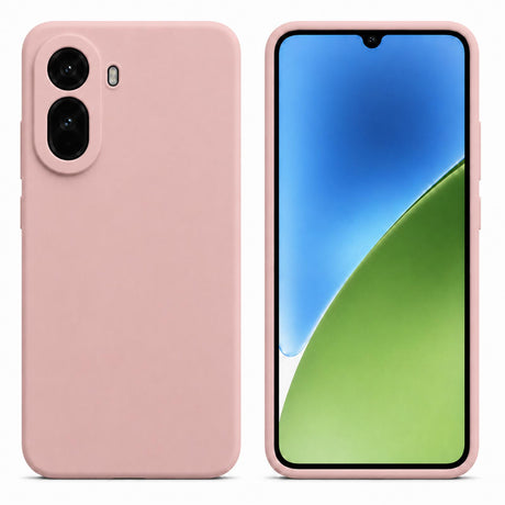Xiaomi Redmi A7 Pro - Silikon Hülle Soft-Touch Altrosa