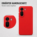 Xiaomi Redmi A7 Pro - Silikon Hülle Soft-Touch Rot