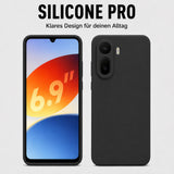 Xiaomi Redmi A7 Pro - Silikon Hülle Soft-Touch Schwarz
