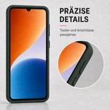Xiaomi Redmi A7 Pro - Silikon Hülle Soft-Touch Tannengrün