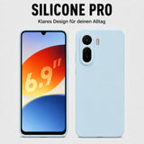 Xiaomi Redmi A7 Pro - Silikon Hülle Soft-Touch Wolkenblau