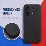 Xiaomi Redmi Note 13 4G Silicone Pro Silikon Hülle Schwarz – Detailansicht 1