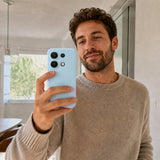 Xiaomi Redmi Note 13 4G Silicone Pro Silikon Hülle Wolkenblau – Detailansicht 6