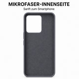 Xiaomi Redmi Note 13 5G Silicone Pro Silikon Hülle Anthrazit – Detailansicht 4