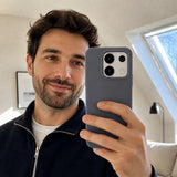 Xiaomi Redmi Note 13 5G Silicone Pro Silikon Hülle Anthrazit – Detailansicht 6