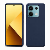 Xiaomi Redmi Note 13 5G Silicone Pro Silikon Hülle in Marineblau – Produktansicht