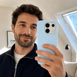 Xiaomi Redmi Note 13 5G Silicone Pro Silikon Hülle Wolkenblau – Detailansicht 6