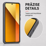 Xiaomi Redmi Note 13 Pro 5G Silicone Pro Silikon Hülle Anthrazit – Detailansicht 3