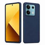 Xiaomi Redmi Note 13 Pro 5G Silicone Pro Silikon Hülle in Marineblau – Produktansicht
