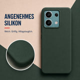 Xiaomi Redmi Note 13 Pro 5G Silicone Pro Silikon Hülle Tannengrün – Detailansicht 1