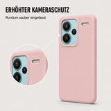 Xiaomi Redmi Note 13 Pro+ 5G Silicone Pro Silikon Hülle Altrosa – Detailansicht 2