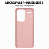 Xiaomi Redmi Note 13 Pro+ 5G Silicone Pro Silikon Hülle Altrosa – Detailansicht 4