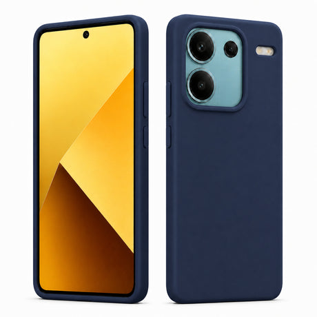 Xiaomi Redmi Note 13 Pro+ 5G Silicone Pro Silikon Hülle in Marineblau – Produktansicht