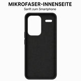 Xiaomi Redmi Note 13 Pro+ 5G Silicone Pro Silikon Hülle Schwarz – Detailansicht 4